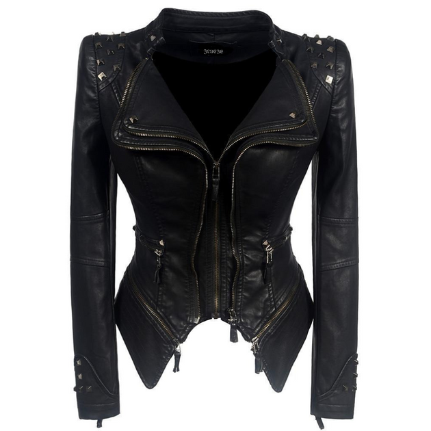 Sheeny Leather Jacket – JLucie